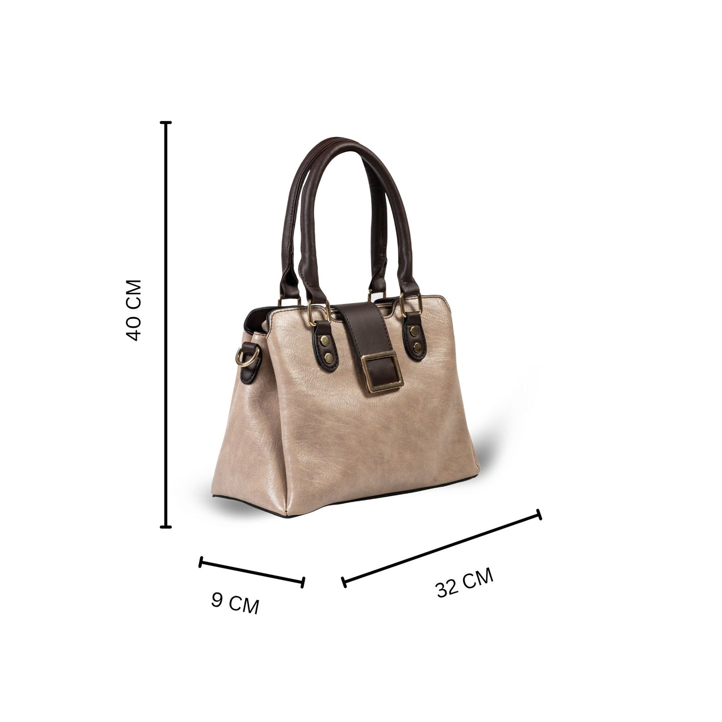 HB152- Elegant Textured Handbag | Premium Quality | Regular Use | Luxury Style | Imported
