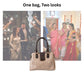 HB152- Elegant Textured Handbag | Premium Quality | Regular Use | Luxury Style | Imported