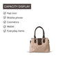 HB152- Elegant Textured Handbag | Premium Quality | Regular Use | Luxury Style | Imported