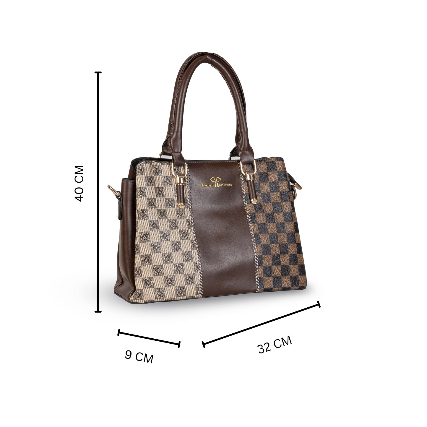 HB113 - Elegant Textured Handbag | Premium Quality | Regular Use | Luxury Style | Imported