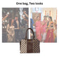 HB113 - Elegant Textured Handbag | Premium Quality | Regular Use | Luxury Style | Imported