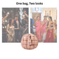 HB153- Elegant Textured Handbag | Premium Quality | Regular Use | Luxury Style | Imported