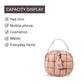 HB153- Elegant Textured Handbag | Premium Quality | Regular Use | Luxury Style | Imported