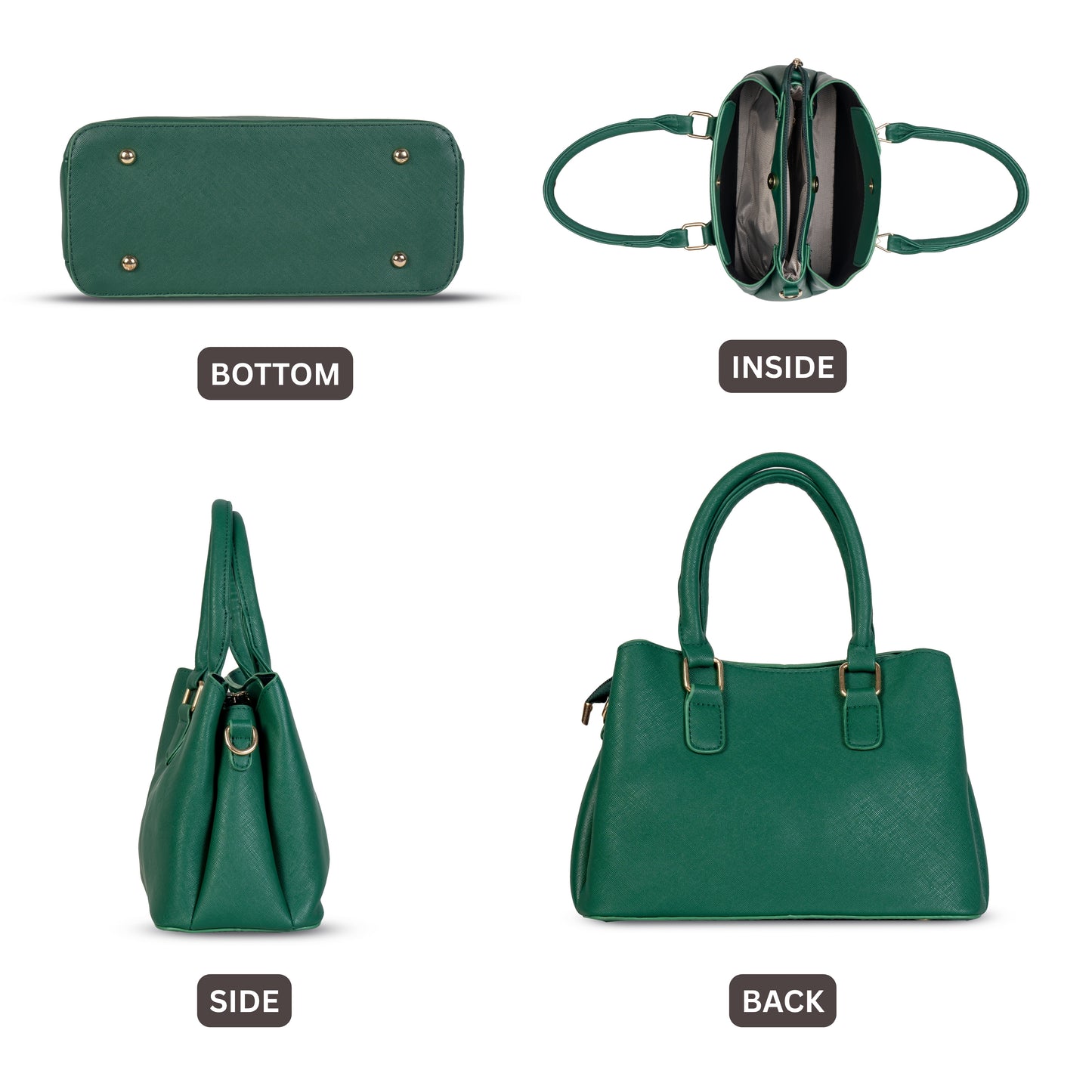 HB114 - Elegant Textured Handbag | Premium Quality | Regular Use | Luxury Style | Imported