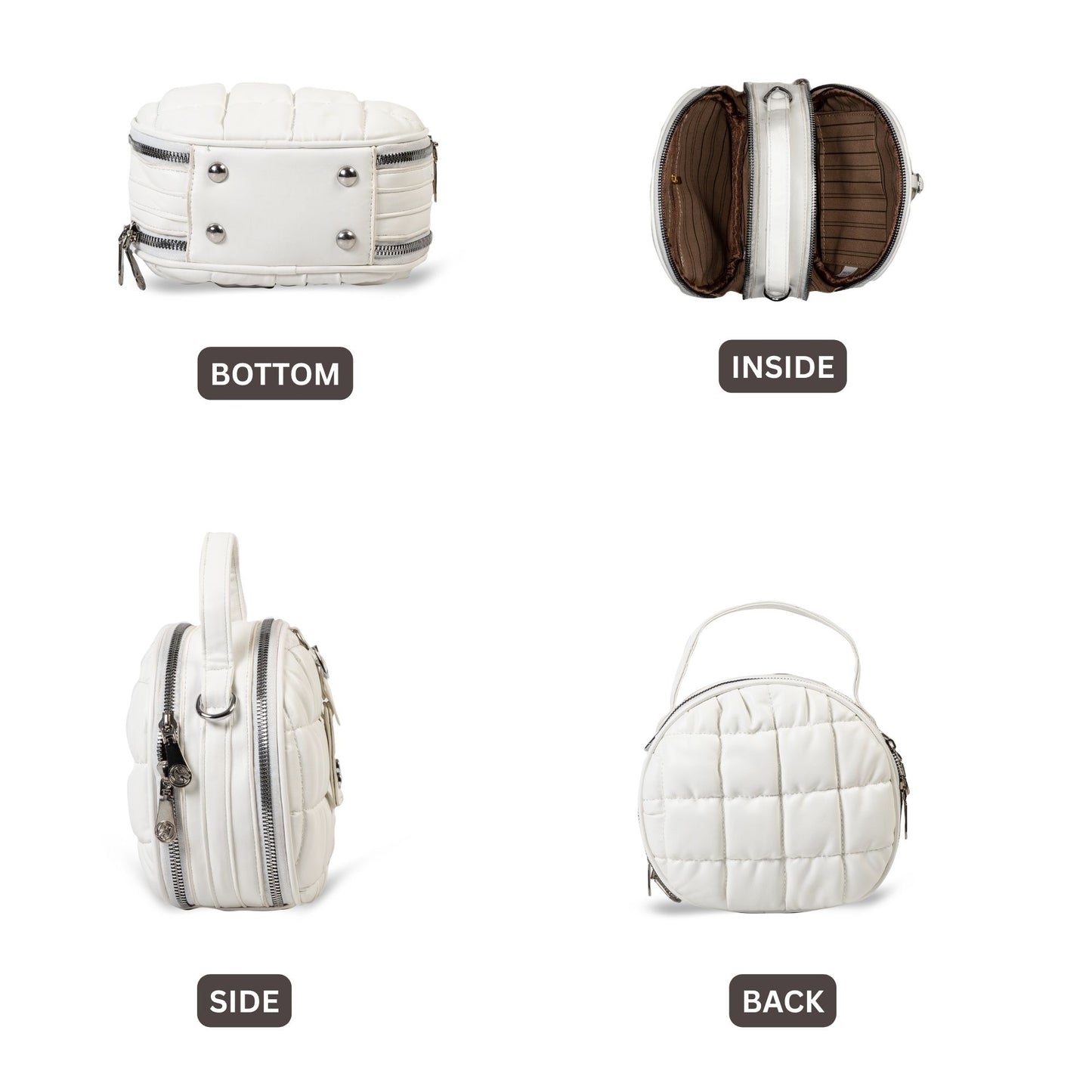 HB154- Elegant Textured Handbag | Premium Quality | Regular Use | Luxury Style | Imported