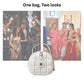 HB154- Elegant Textured Handbag | Premium Quality | Regular Use | Luxury Style | Imported