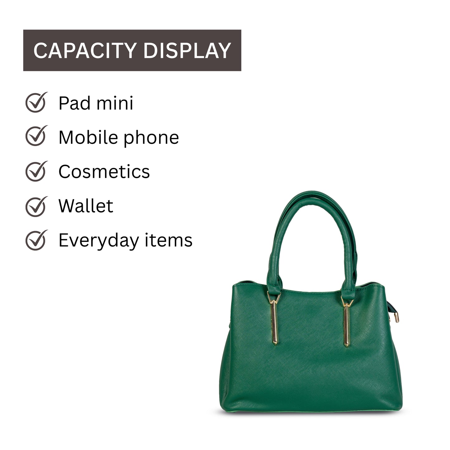 HB114 - Elegant Textured Handbag | Premium Quality | Regular Use | Luxury Style | Imported