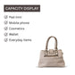 HB155- Elegant Textured Handbag | Premium Quality | Regular Use | Luxury Style | Imported