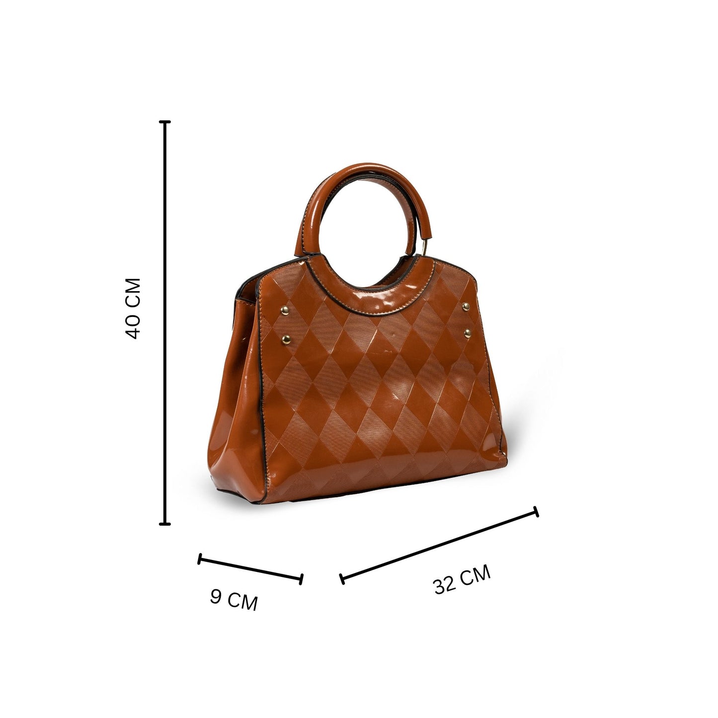 HB157- Elegant Textured Handbag | Premium Quality | Regular Use | Luxury Style | Imported