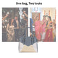 HB119 - Elegant Textured Handbag | Premium Quality | Regular Use | Luxury Style | Imported (Copy)