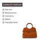 HB157- Elegant Textured Handbag | Premium Quality | Regular Use | Luxury Style | Imported