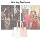 HB117 - Elegant Textured Handbag | Premium Quality | Regular Use | Luxury Style | Imported