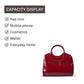 HB158- Elegant Textured Handbag | Premium Quality | Regular Use | Luxury Style | Imported