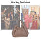 HB118 - Elegant Textured Handbag | Premium Quality | Regular Use | Luxury Style | Imported