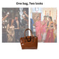 HB159- Elegant Textured Handbag | Premium Quality | Regular Use | Luxury Style | Imported