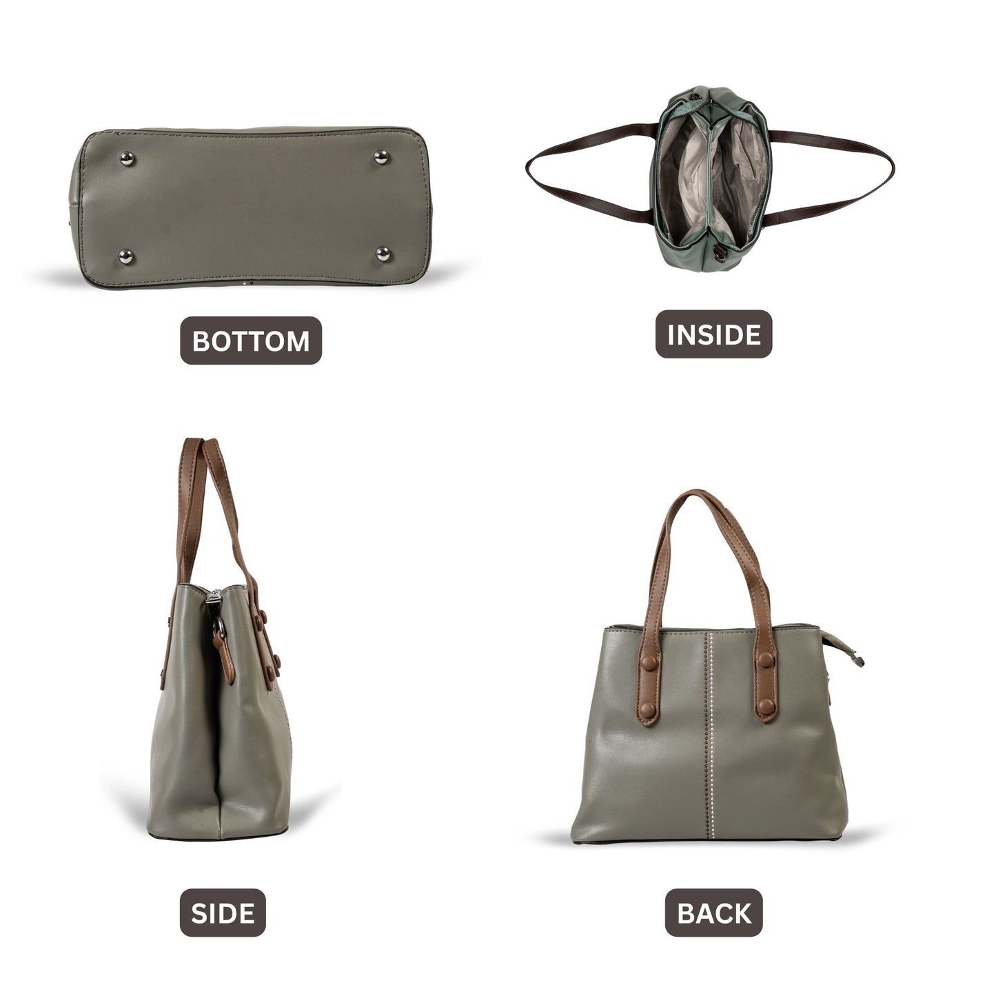 HB160- Elegant Textured Handbag | Premium Quality | Regular Use | Luxury Style | Imported