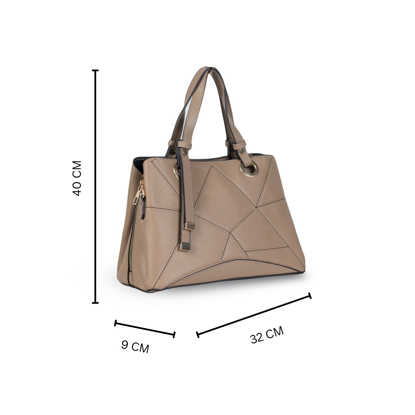 HB120 - Elegant Textured Handbag | Premium Quality | Regular Use | Luxury Style | Imported