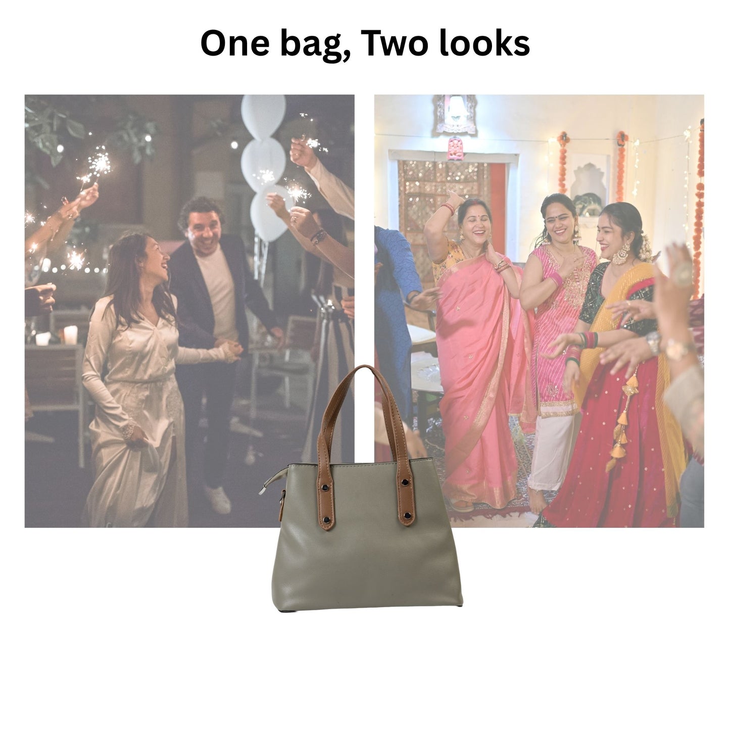 HB160- Elegant Textured Handbag | Premium Quality | Regular Use | Luxury Style | Imported