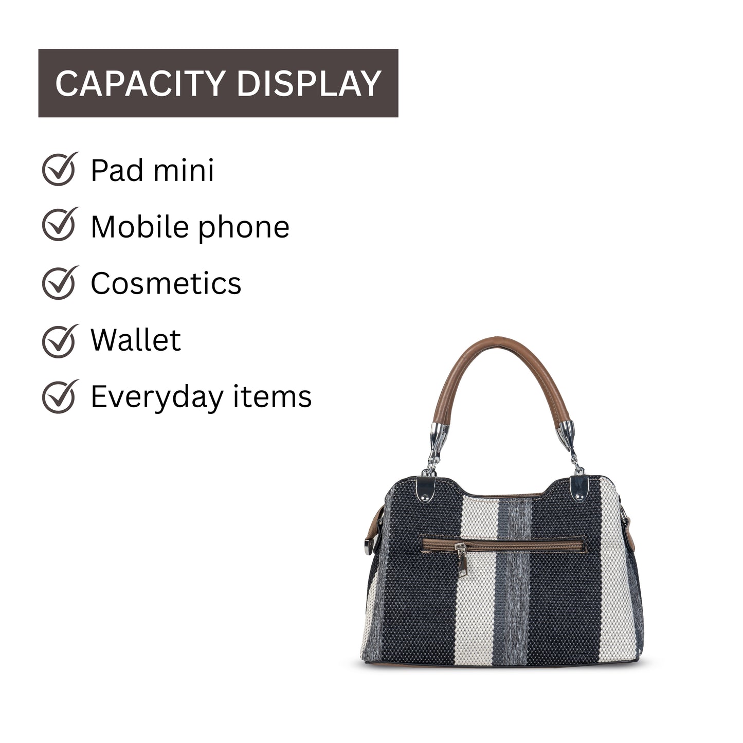 Elegant Textured Handbag – HB102 | Premium Quality | Regular Use | Luxury Style | Imported (Copy)