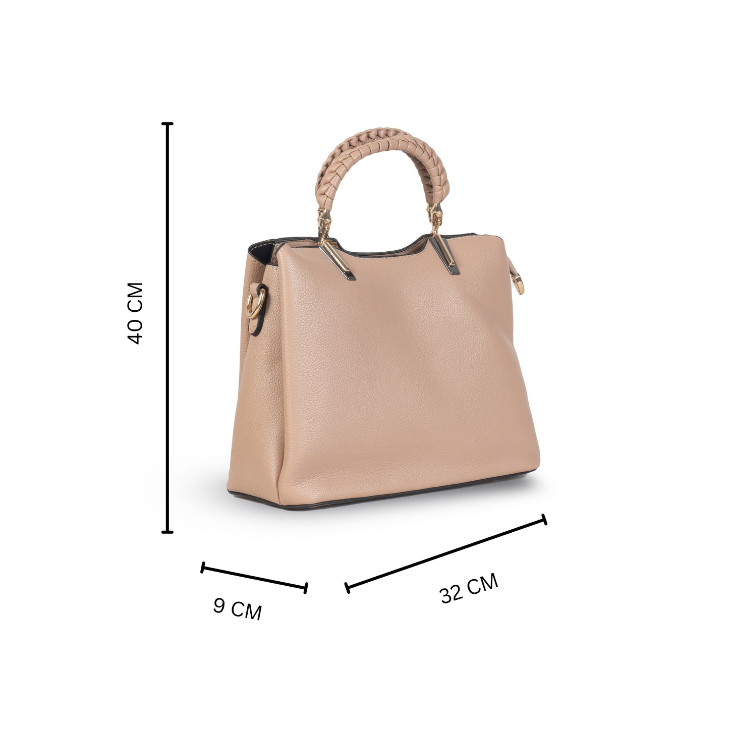 HB121 - Elegant Textured Handbag | Premium Quality | Regular Use | Luxury Style | Imported