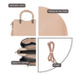 HB121 - Elegant Textured Handbag | Premium Quality | Regular Use | Luxury Style | Imported