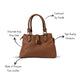 HB161- Elegant Textured Handbag | Premium Quality | Regular Use | Luxury Style | Imported