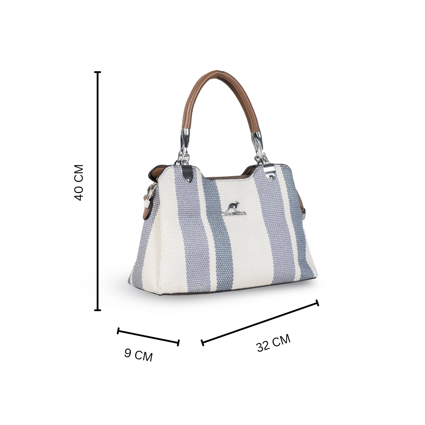 HB122- Elegant Textured Handbag | Premium Quality | Regular Use | Luxury Style | Imported