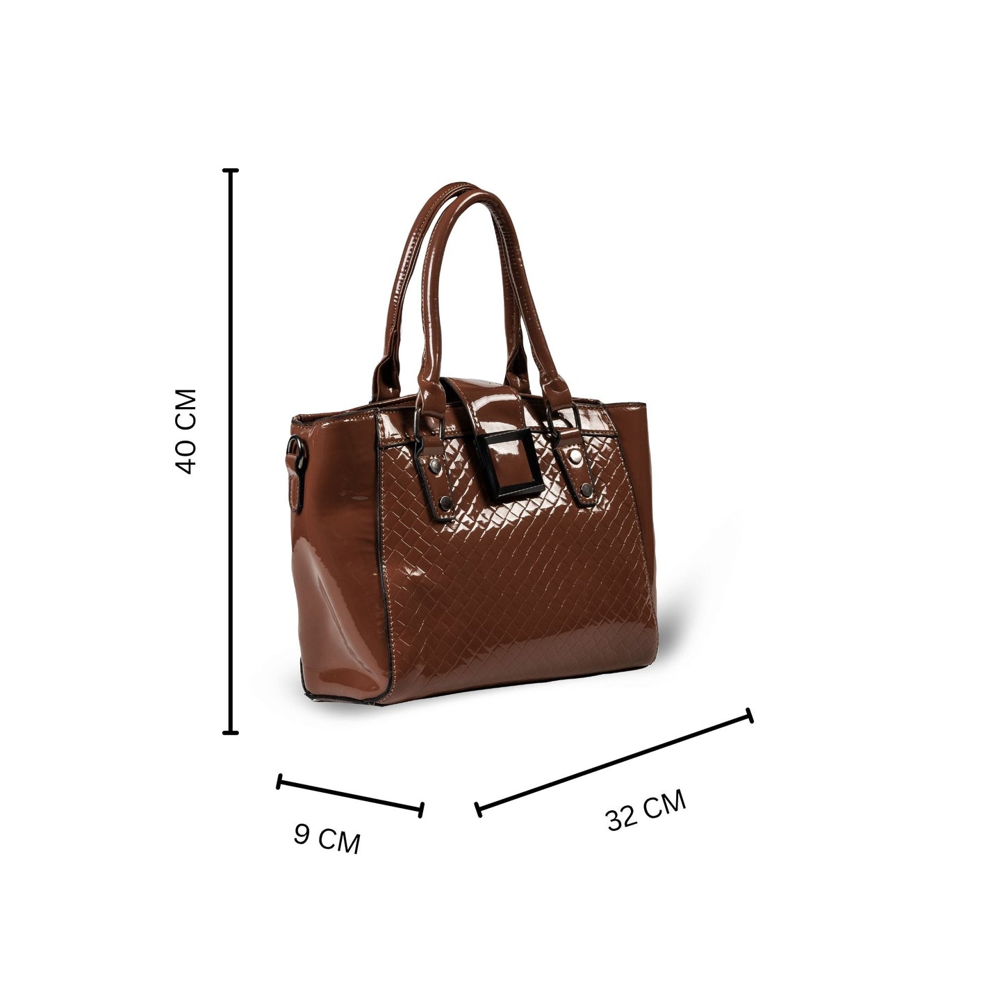 HB162- Elegant Textured Handbag | Premium Quality | Regular Use | Luxury Style | Imported