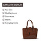 HB162- Elegant Textured Handbag | Premium Quality | Regular Use | Luxury Style | Imported