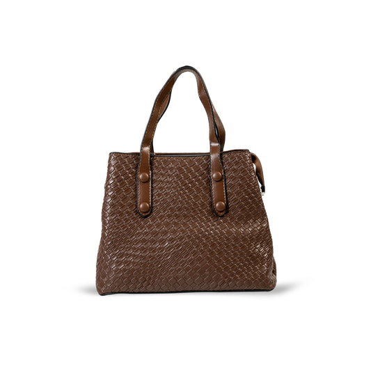 HB143- Elegant Textured Handbag | Premium Quality | Regular Use | Luxury Style | Imported