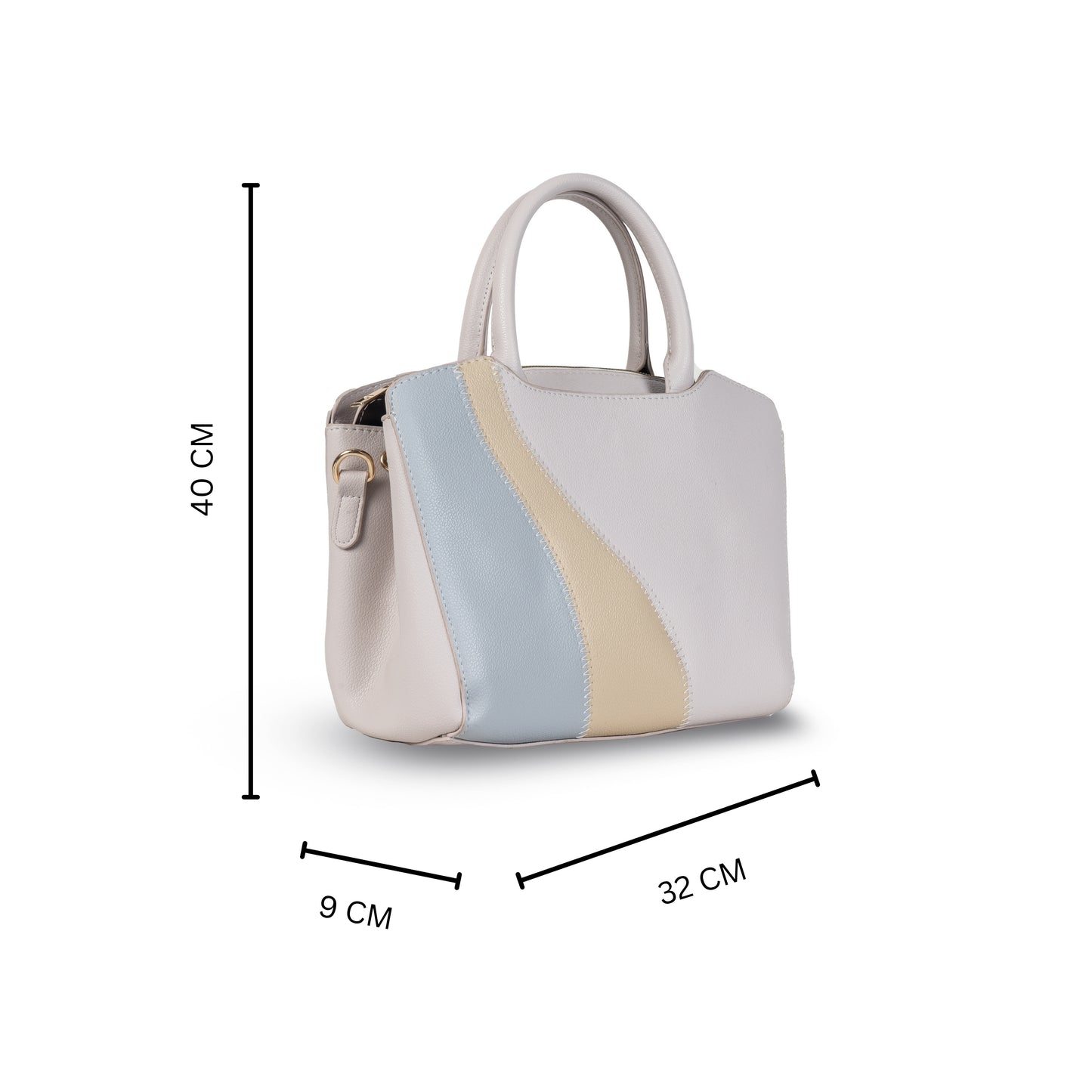 HB124- Elegant Textured Handbag | Premium Quality | Regular Use | Luxury Style | Imported