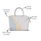 HB124- Elegant Textured Handbag | Premium Quality | Regular Use | Luxury Style | Imported