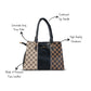 HB125- Elegant Textured Handbag | Premium Quality | Regular Use | Luxury Style | Imported