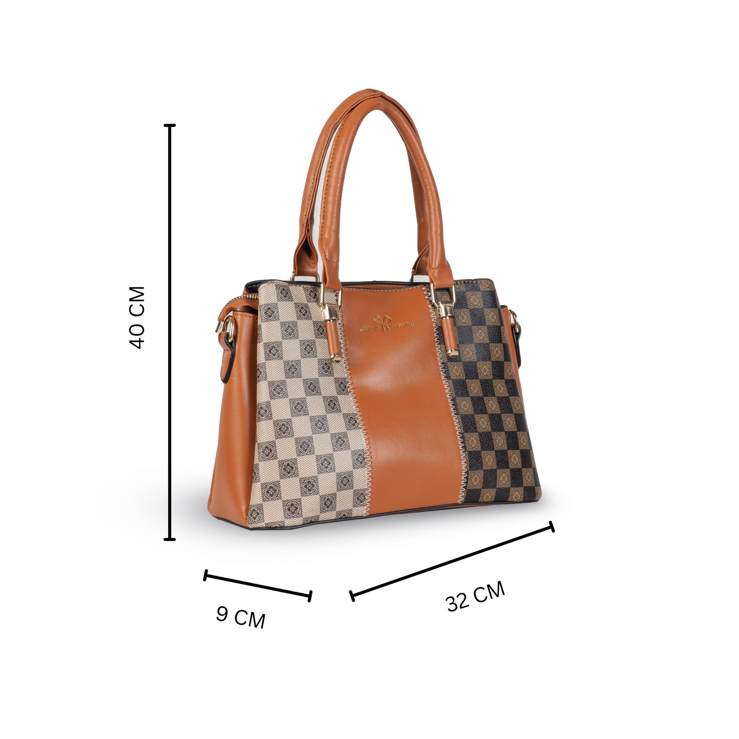 HB126- Elegant Textured Handbag | Premium Quality | Regular Use | Luxury Style | Imported