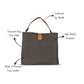 HB127- Elegant Textured Handbag | Premium Quality | Regular Use | Luxury Style | Imported