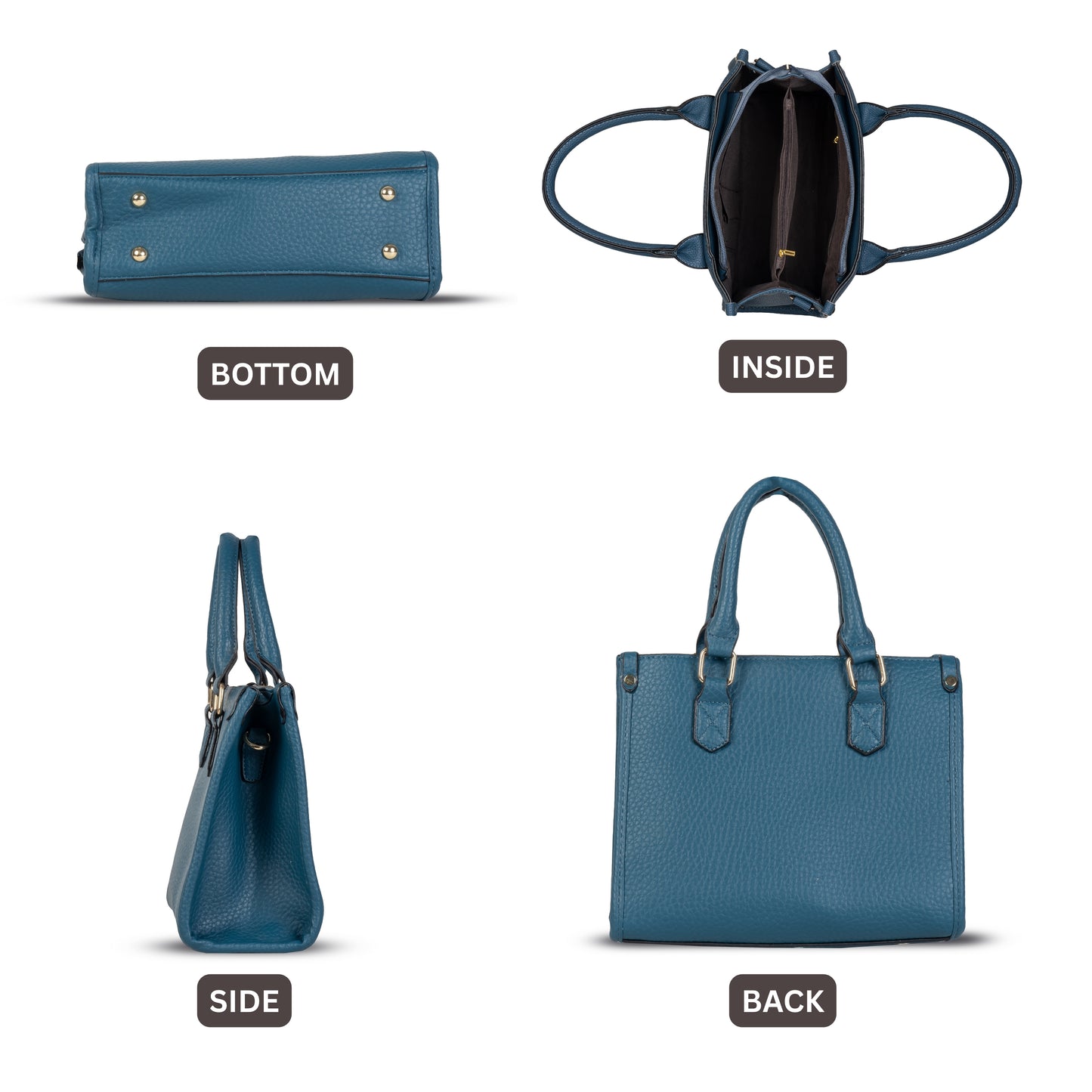 HB130- Elegant Textured Handbag | Premium Quality | Regular Use | Luxury Style | Imported