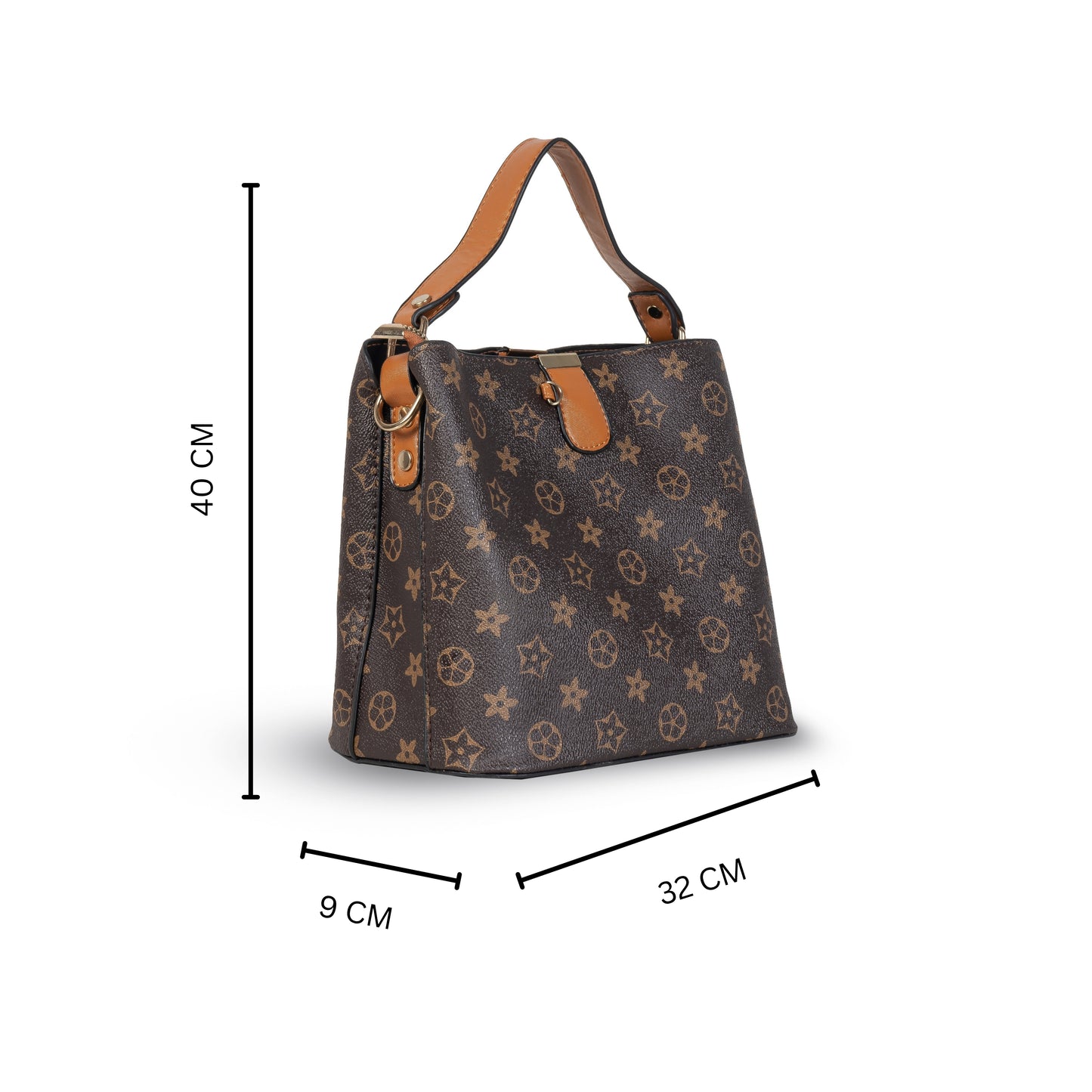 HB131- Elegant Textured Handbag | Premium Quality | Regular Use | Luxury Style | Imported