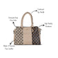 HB132- Elegant Textured Handbag | Premium Quality | Regular Use | Luxury Style | Imported