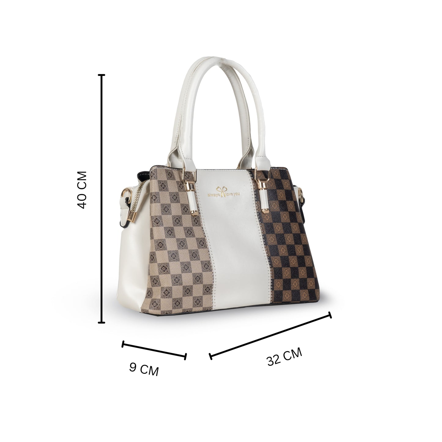 HB134- Elegant Textured Handbag | Premium Quality | Regular Use | Luxury Style | Imported
