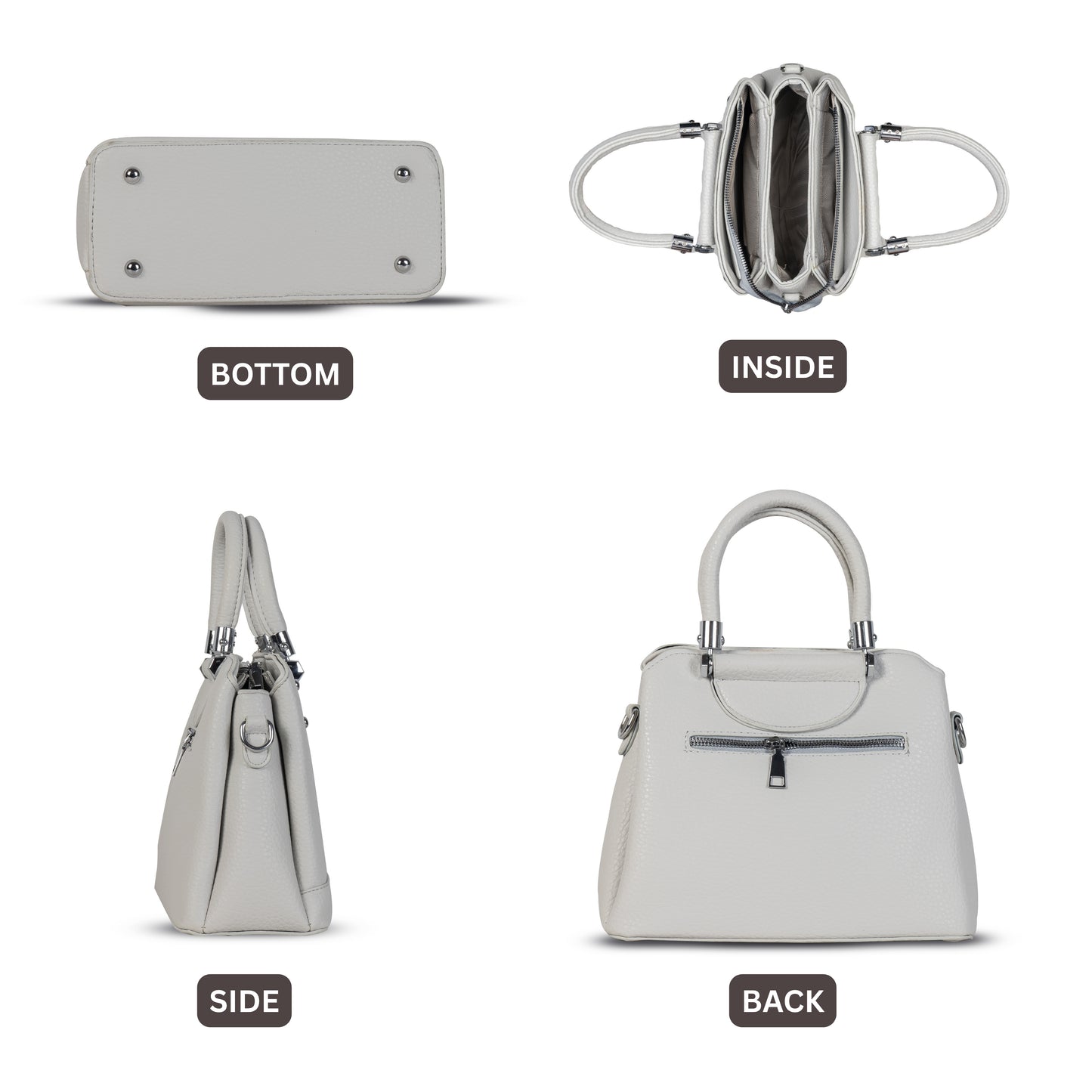 HB135- Elegant Textured Handbag | Premium Quality | Regular Use | Luxury Style | Imported