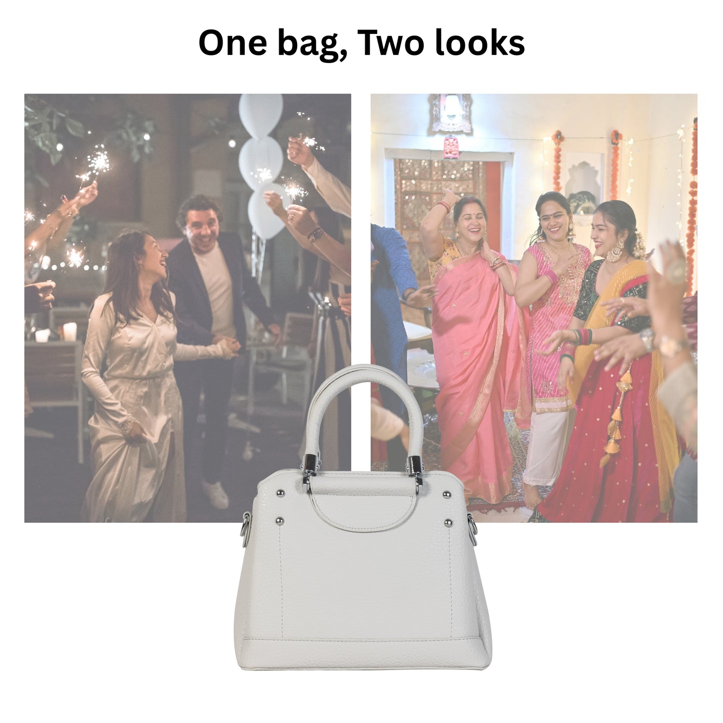 HB135- Elegant Textured Handbag | Premium Quality | Regular Use | Luxury Style | Imported
