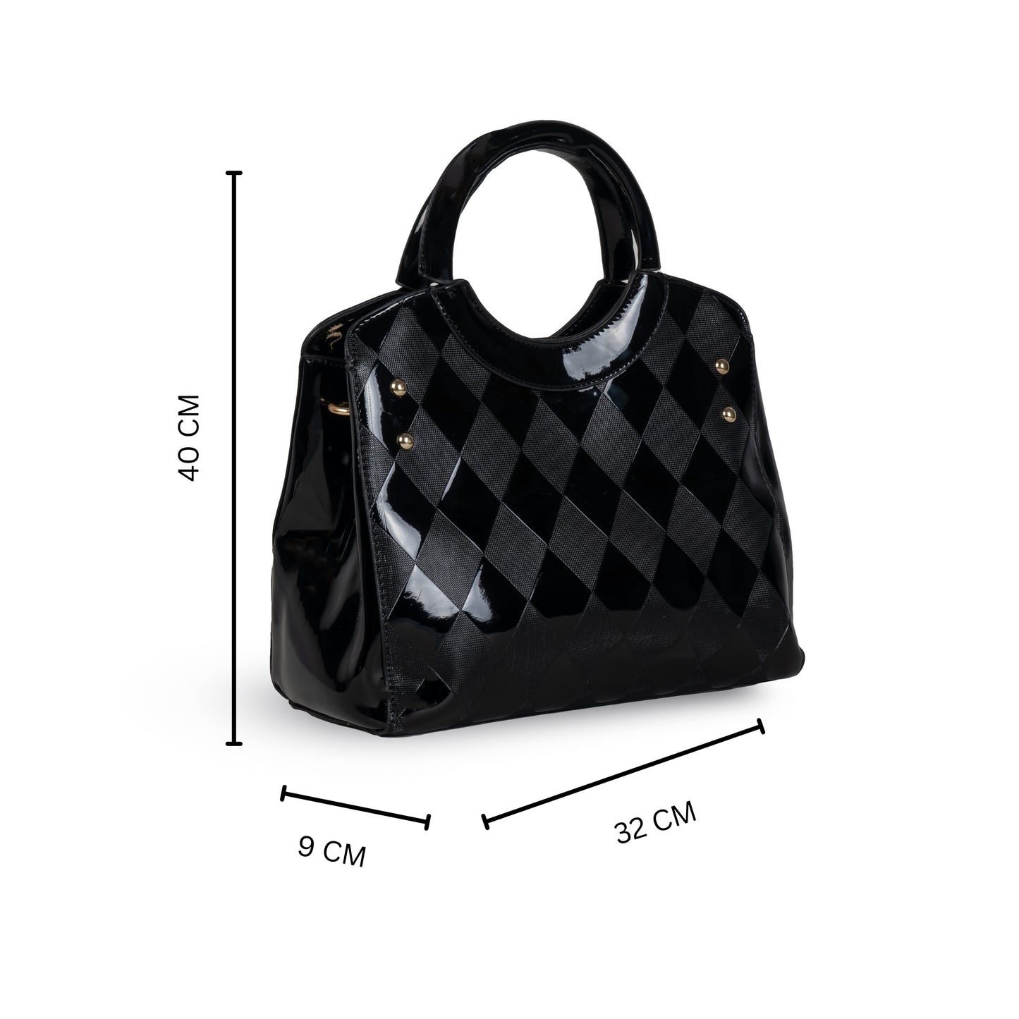 HB137- Elegant Textured Handbag | Premium Quality | Regular Use | Luxury Style | Imported