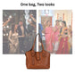 HB139- Elegant Textured Handbag | Premium Quality | Regular Use | Luxury Style | Imported