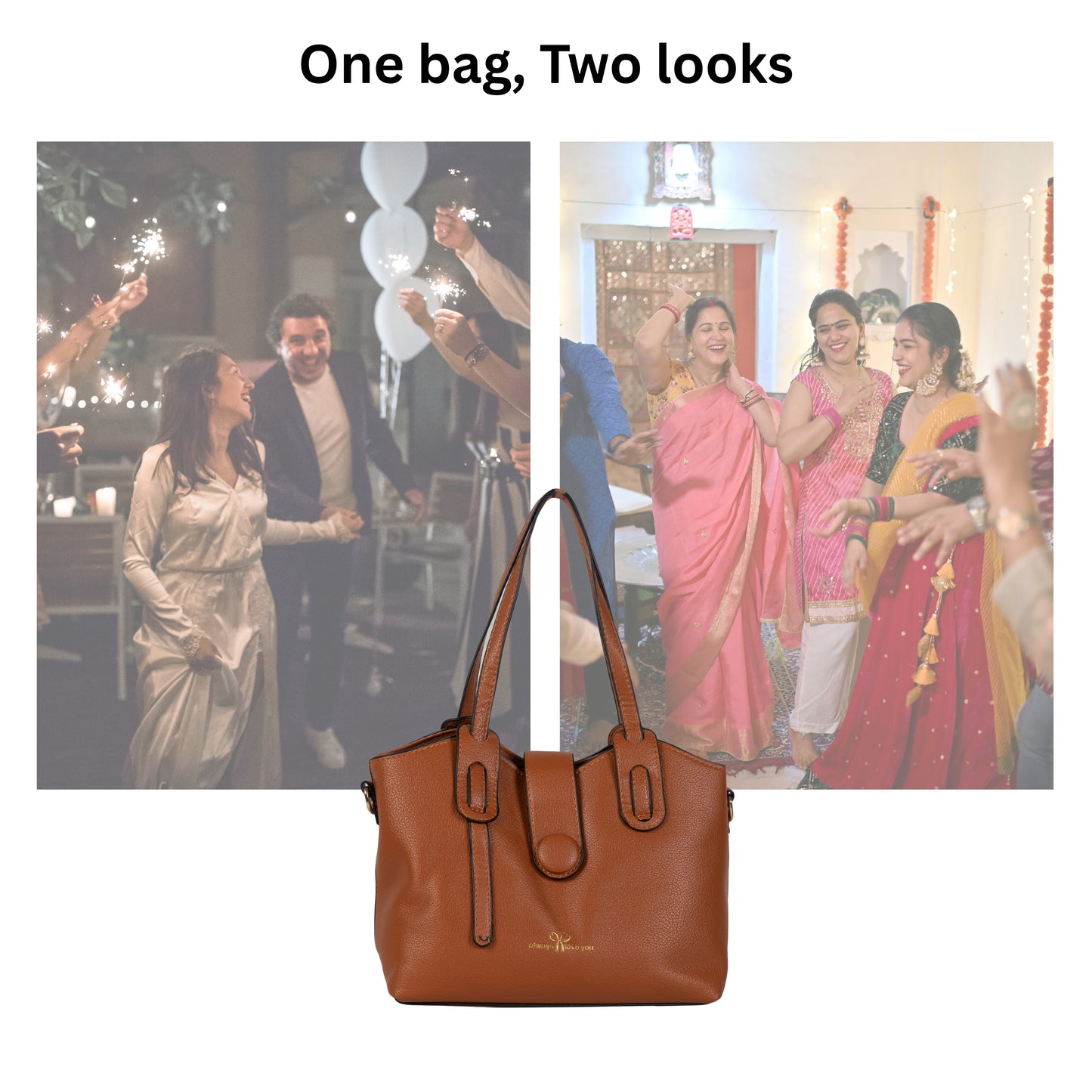 HB139- Elegant Textured Handbag | Premium Quality | Regular Use | Luxury Style | Imported