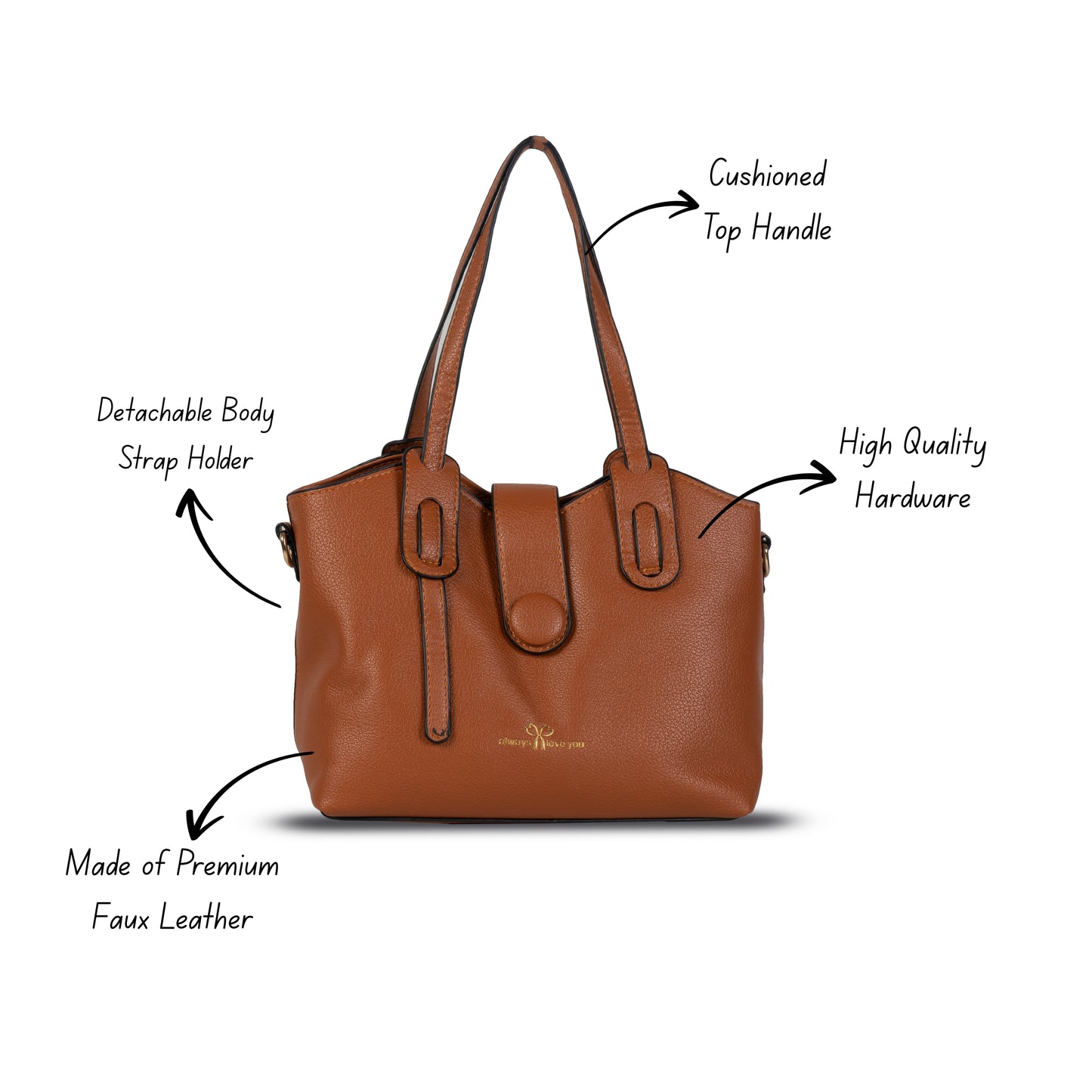 HB139- Elegant Textured Handbag | Premium Quality | Regular Use | Luxury Style | Imported