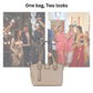 HB140- Elegant Textured Handbag | Premium Quality | Regular Use | Luxury Style | Imported