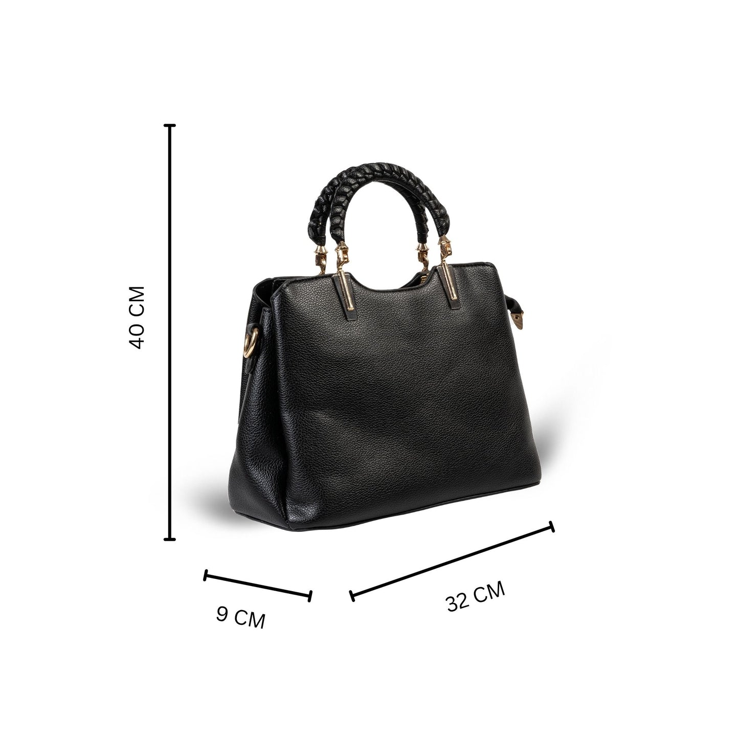 HB146- Elegant Textured Handbag | Premium Quality | Regular Use | Luxury Style | Imported