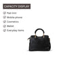 HB146- Elegant Textured Handbag | Premium Quality | Regular Use | Luxury Style | Imported