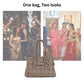 HB107 - Elegant Textured Handbag | Premium Quality | Regular Use | Luxury Style | Imported
