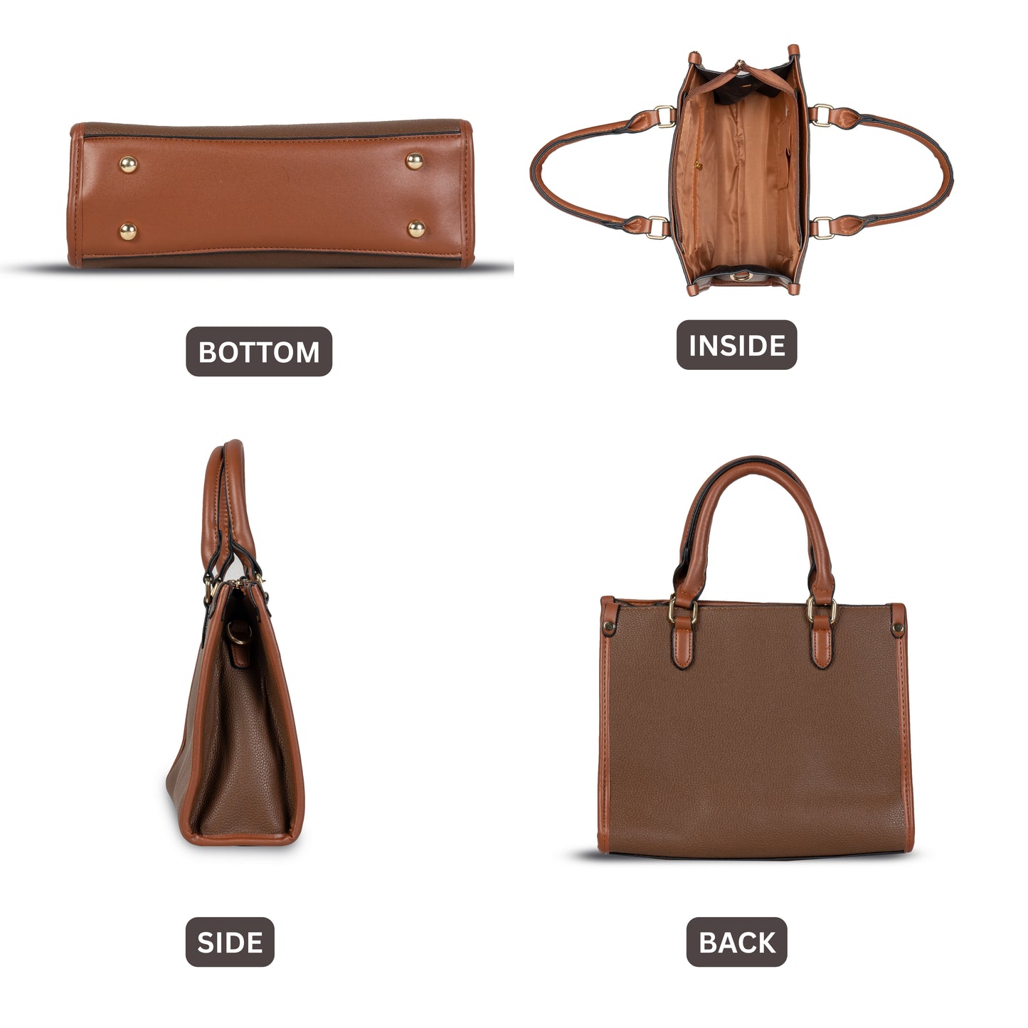 HB108 - Elegant Textured Handbag | Premium Quality | Regular Use | Luxury Style | Imported
